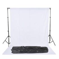 Kit Fundo Infinito Branco Muslim Com Suporte 3 Metros