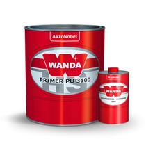 KIT Fundo Primer PU 3100 800ml + Catalisador 3093 100ml - WANDA