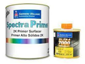 kit Fundo Primer PU Branco OP30W 900ml Spectraprime + Endurecedor 00h38 225ml - Sherwin Williams Laz - LAZZURIL