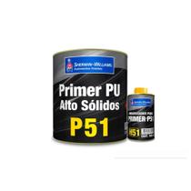 KIT Fundo Primer PU P51 750ml + Endurecedor H51 150ml - LAZZURIL SHERWIN WILLIAMS