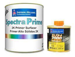KIT Fundo Primer PU Preto OP30B 900ml Spectraprime + Endurecedor 00h38 225ml - LAZZURIL SHERWIN WILLIAMS KIT Fundo Primer PU Preto OP30B 900ml Spectraprime + Endurecedor 00h38 225ml - LAZZURIL SHERWIN WILLIAMS