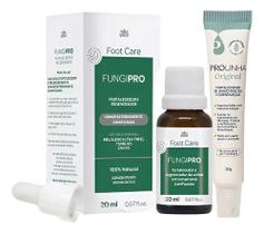 Kit Fungipro 20ml E Pro Gel Pro Unha Para Tratamento De Unha
