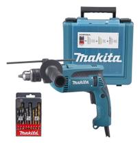Kit Furadeira 760w 127v Makita Hp1640kx1 Maleta E Brocas