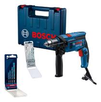Kit Furadeira Bosch Gsb 13 Re750w Com 4 Peças Expert 110v Kit Furadeira Bosch Gsb 13 Re750w Com 4 Peças Expert 110v