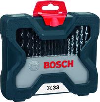 Kit furadeira de imp 220v gsb 16re + jogo bits x-line 33 pc bosch Kit furadeira de imp 220v gsb 16re + jogo bits x-line 33 pc bosch