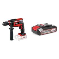 Kit Furadeira de Impacto Tc-id 18 Li com Bateria Power-x-change 18v 2,5 Ah Li Einhell