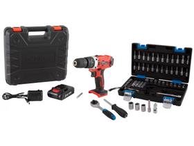 Kit Furadeira e Parafusadeira Mondial a Bateria