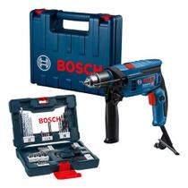 Kit Furadeira Impacto Bosch Gsb 13 Re750w Com 41 Peças 220v