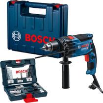 Kit Furadeira Impacto Bosch Gsb 16 Re 850w V Line 41 Pcs 220v