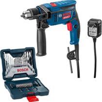 Kit Furadeira Impacto Parafusadeira Bosch Gsb13re 750w Bivolt Com 33 Peças Kit Furadeira Impacto Parafusadeira Bosch Gsb13re 750w Bivolt Com 33 Peças