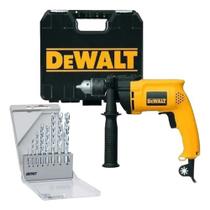 Kit Furadeira Impacto Parafusadeira Dewalt Dw508sk Com 8 Brocas 220v