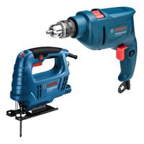 Kit Furadeira Impacto Parafusadeira Gsb 450 Re + Gst680 220v