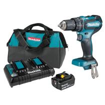 Kit Furadeira Paraf Imp 1/2 Dhp485 18v Bl + Bateria + Carregador 110v + Bolsa - Makita