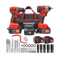 Kit Furadeira Parafusadeira Chave De Impacto Brushless 60Hz Kit Furadeira Parafusadeira Chave De Impacto Brushless 60Hz