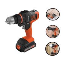 Kit Furadeira Parafusadeira de Impacto Matrix 3 em 1 Sem Fio