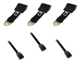 Kit Fusca 3 Cinto Retratil + 3 Haste Rigida 22cm