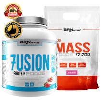 Kit Fusion Protein 2kg + Size Mass 3kg - BRNFOODS