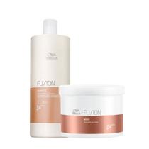 Kit Fusion Shampoo 1L e Máscara 500ml - Wella Kit Fusion Shampoo 1L e Máscara 500ml - Wella