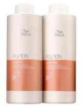 Kit fusion shampoo e condicionador 1000ml - Wella Professionals