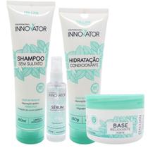 Kit Fusion Shampoo + Mascara + Serum + Relaxante G Innovator Kit Fusion Shampoo + Mascara + Serum + Relaxante G Innovator