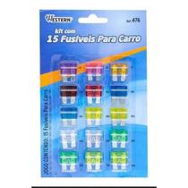 Kit Fusiveis 15 Unidades Para Carro Automóvel Imperdível Top