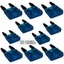 Kit Fusivel Automotivo Lamina Mini 10 Peças 15 Amperes Kit Fusivel Automotivo Lamina Mini 10 Peças 15 Amperes