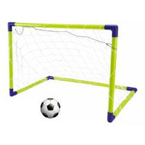 Kit Futebol com Bola e Trave de Gol Go Play BR952 - Multikids