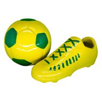 Kit Futebol Decoração Festa Aniversário Copa do Mundo Brasil Bola Chuteira Kit Futebol Decoração Festa Aniversário Copa do Mundo Brasil Bola Chuteira