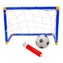 Kit Futebol Infantil Com Trave Bola Bomba, Pica Pau, Golzinho Bolinha De Brinquedo Crianças +3 Anos
