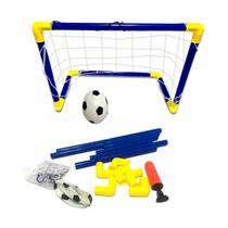 Kit Futebol Mini Golzinho Trave E Bola Infantil Divertido - Wellmix