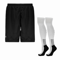 Kit Futebol Short Calção Penalty + 1 Par Meião Penalty Masculino