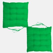Kit Futton 2 Peças 40x40cm Diversas Cores Futon Decoração Para Banquetas Cadeiras Pallets Decoração Sofás