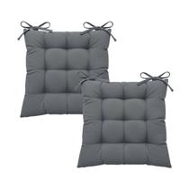 Kit Futton 2 unidades 40x40cm Macio C/Diversas Cores Futon Para Cadeiras Banquetas Sofás