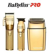 Kit Fx Gold Babearia Profissional Maquina Alta Peformace