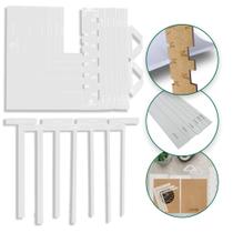 Kit Gabarito Acrílico Fio Cabelo Esquadro T Cartonagem WireO Kit Gabarito Acrílico Fio Cabelo Esquadro T Cartonagem WireO