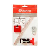 Kit Gabarito Para Mdf Zinni 15, 18 E 25 Minifix E Tamborfix