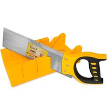 Kit Gabarito Serrote Costa Caixa Meia Esquadria 12 Polegadas Kit Gabarito Serrote Costa Caixa Meia Esquadria 12 Polegadas