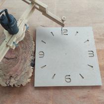 Kit Gabaritos Petisqueiras + Relógio (Petisqueira 4 Repartições E Relógio Números Tradicionais) - Haffik
