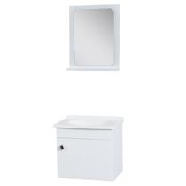 Kit Gabinete com Espelho Belo Horizonte Branco Corso 40x29x36