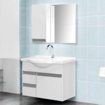 Kit Gabinete de Banheiro com Espelheira Boa Vista 60cm