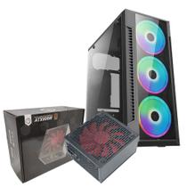 Kit Gabinete Gamer C3147 + Fonte 800w 80 Plus Kit Gabinete Gamer C3147 + Fonte 800w 80 Plus