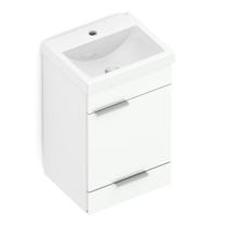 Kit Gabinete Like 1 Porta e 1 Gaveta 41X34 Celite