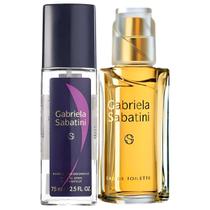 Kit Gabriela Sabatini Feminino Perfume EDT 60ml Body Spray Deo 75ml Kit Gabriela Sabatini Feminino Perfume EDT 60ml Body Spray Deo 75ml