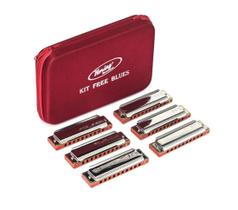 Kit gaita hering free blues 70120 c/6 Kit gaita hering free blues 70120 c/6