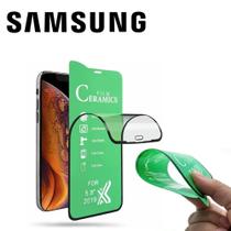 KIT Galaxy J8 Película de Cerâmica 9D + Capinha Anti Impacto Transparente Samsung Galaxy J8