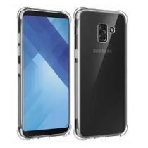 Kit Galaxy J8 Película De Vidro 3D + Capa Anti Impactos Transparente Samsung J8