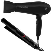 Kit GAMA 127V Secador 2100W + Chapinha Prancha Alisadora Eleganza Plus