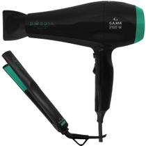 Kit gama babosa ceramic ion - secador 2100w 220v + prancha 220c biv