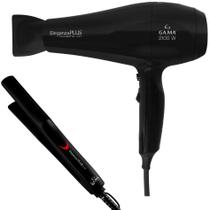 KIT GAMA ELEGANZA PLUS CERAMIC ION - SECADOR 2100W 220V + PRANCHA 220ºC BIV KIT GAMA ELEGANZA PLUS CERAMIC ION - SECADOR 2100W 220V + PRANCHA 220ºC BIV