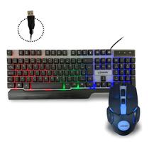 Kit Gamer 3 Em 1 Teclado Mouse Headset RGB Premium Completo Para PC Notebook Kit Gamer 3 Em 1 Teclado Mouse Headset RGB Premium Completo Para PC Notebook